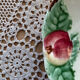 Dessert plates in Choisy le Roi slipware