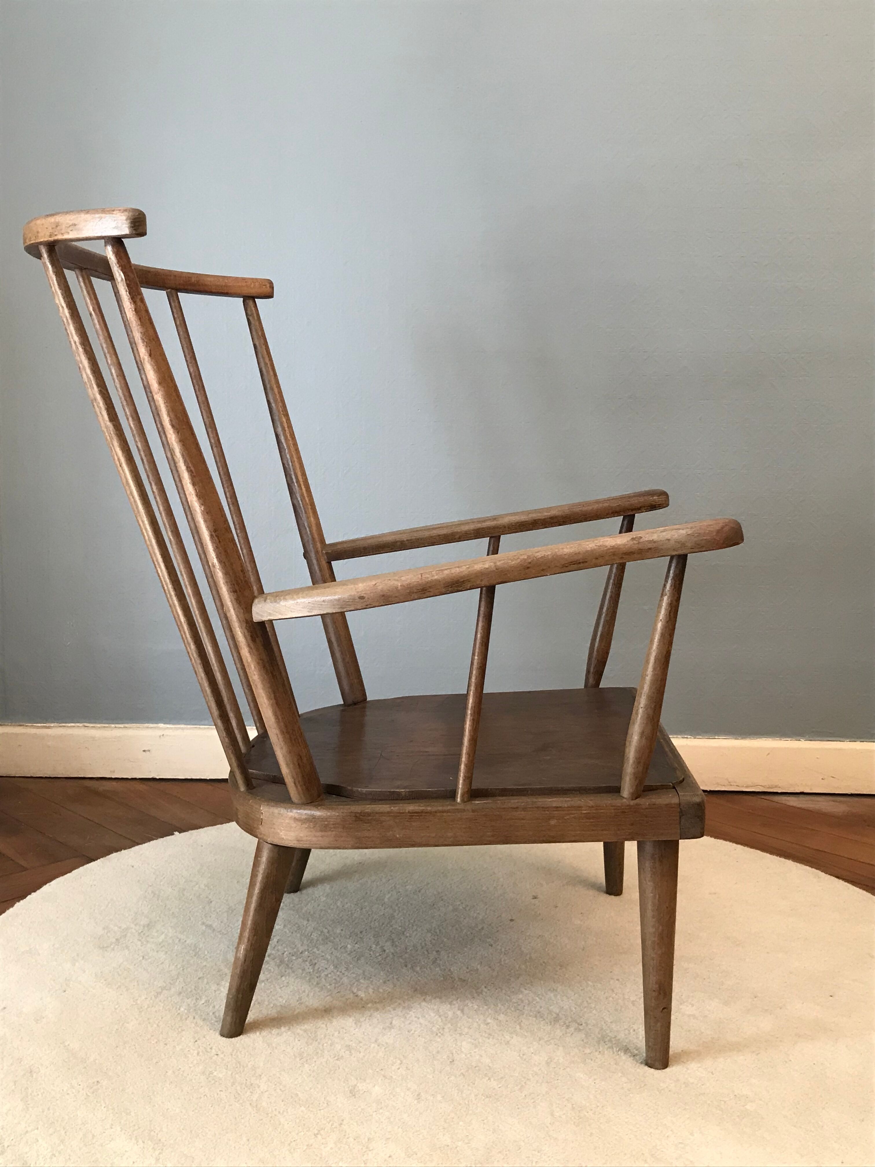 "Fan" chair by Baumann