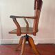 American wooden office chair