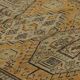One-of-a-kind turkish handwoven vintage rug - rustic vintage charm 267x 173
