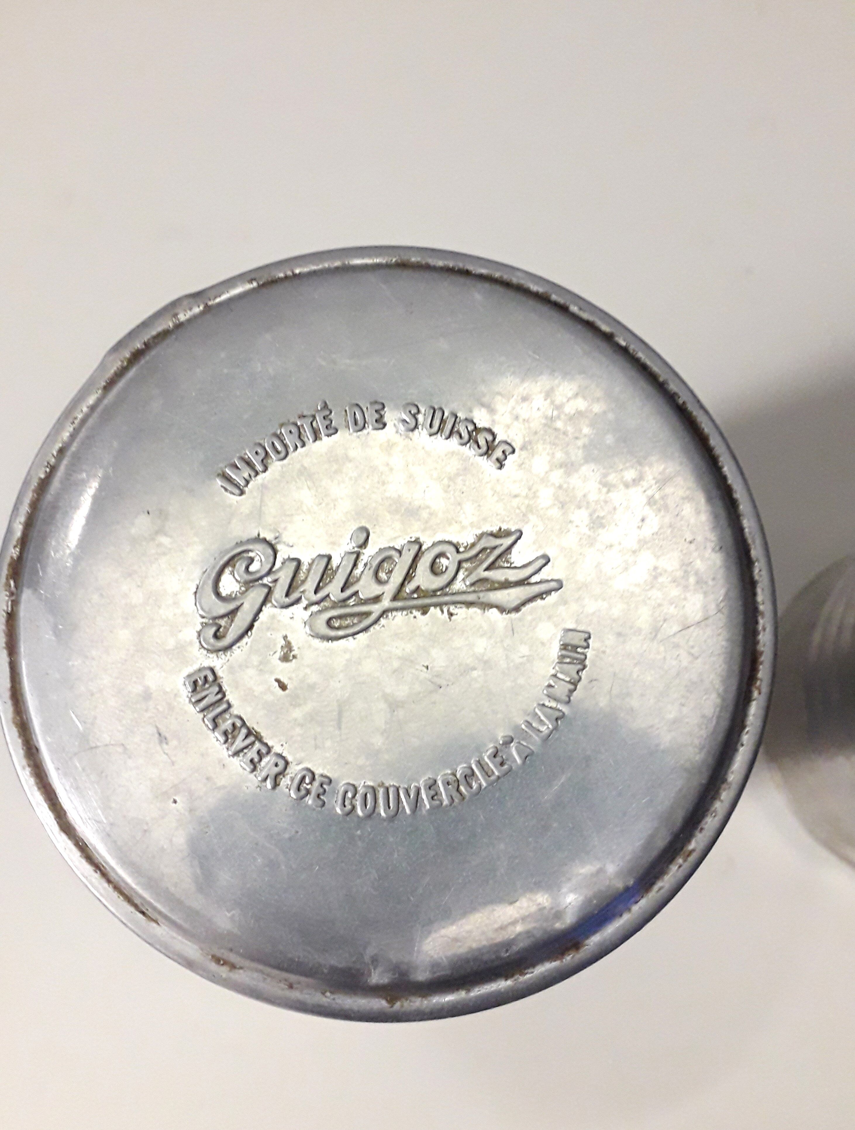 2 Guigoz boxes milk 50s Switzerland