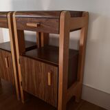 Pair of vintage bedside tables