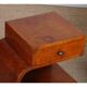 Paire de chevets en bois loupe des années 1930