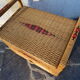 Banc coffre rotin avec tiroir