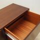 Mahogany chest of drawers, Danish design, 1970s, manufacturer: Omann Jun