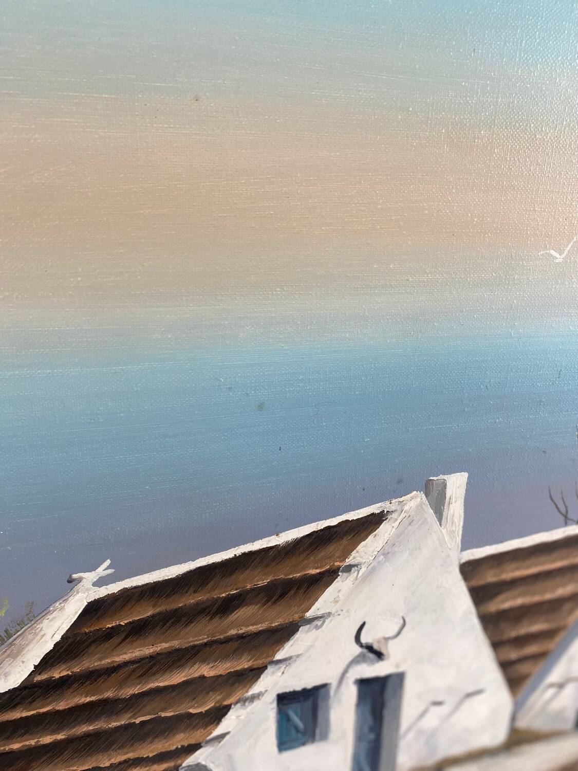 Keeper's huts by Jean Marignan