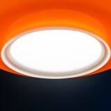 Vintage Czechoslovak Hanging Glass Lamp By Osvětlovací Sklo, 1970s