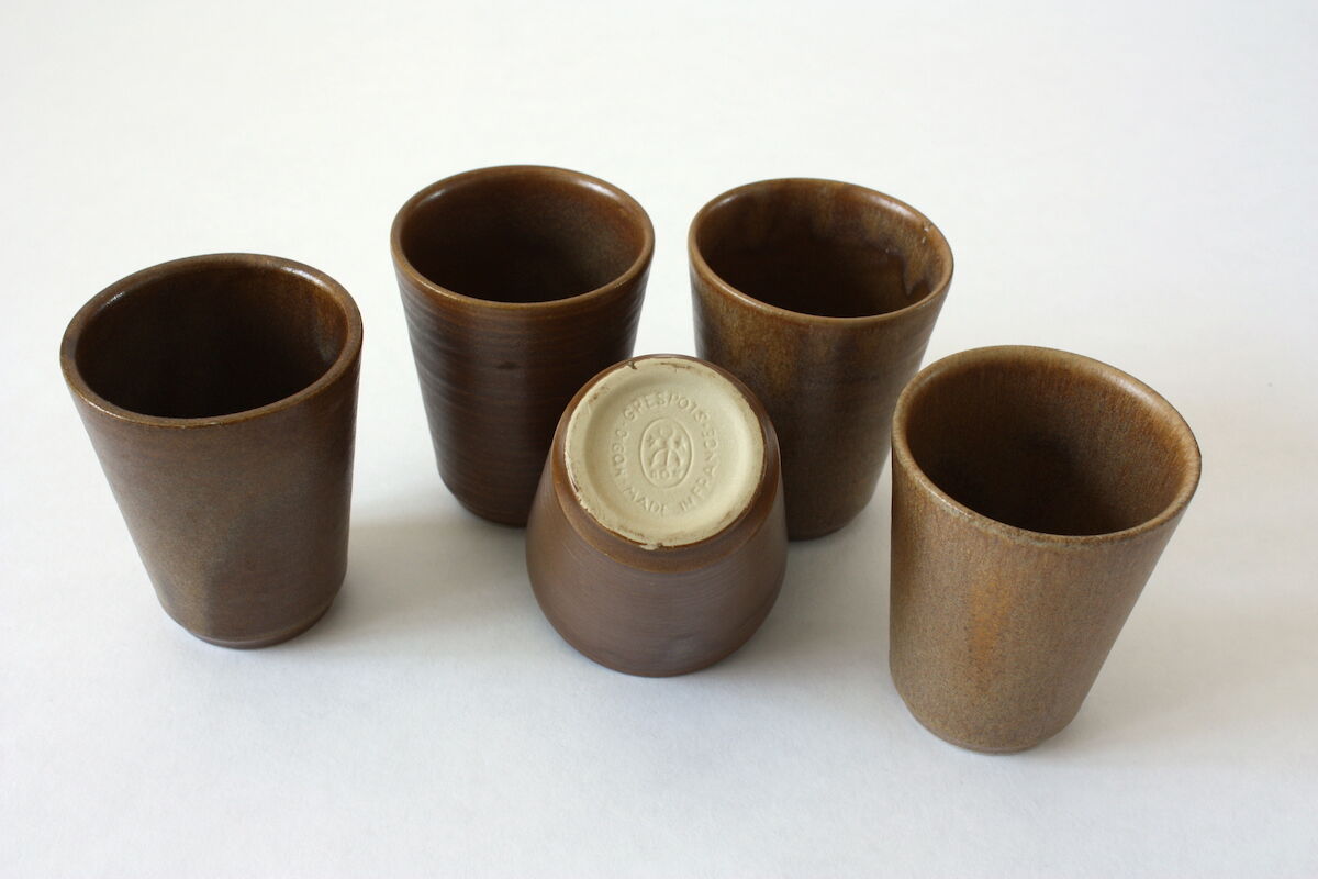Digoin sandstone mugs