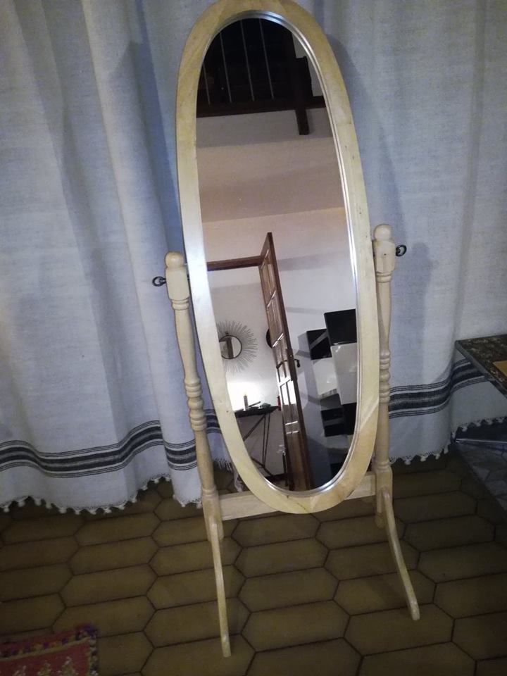 Psyche wooden mirror 60x150cm