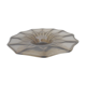 Plat en verre fumé