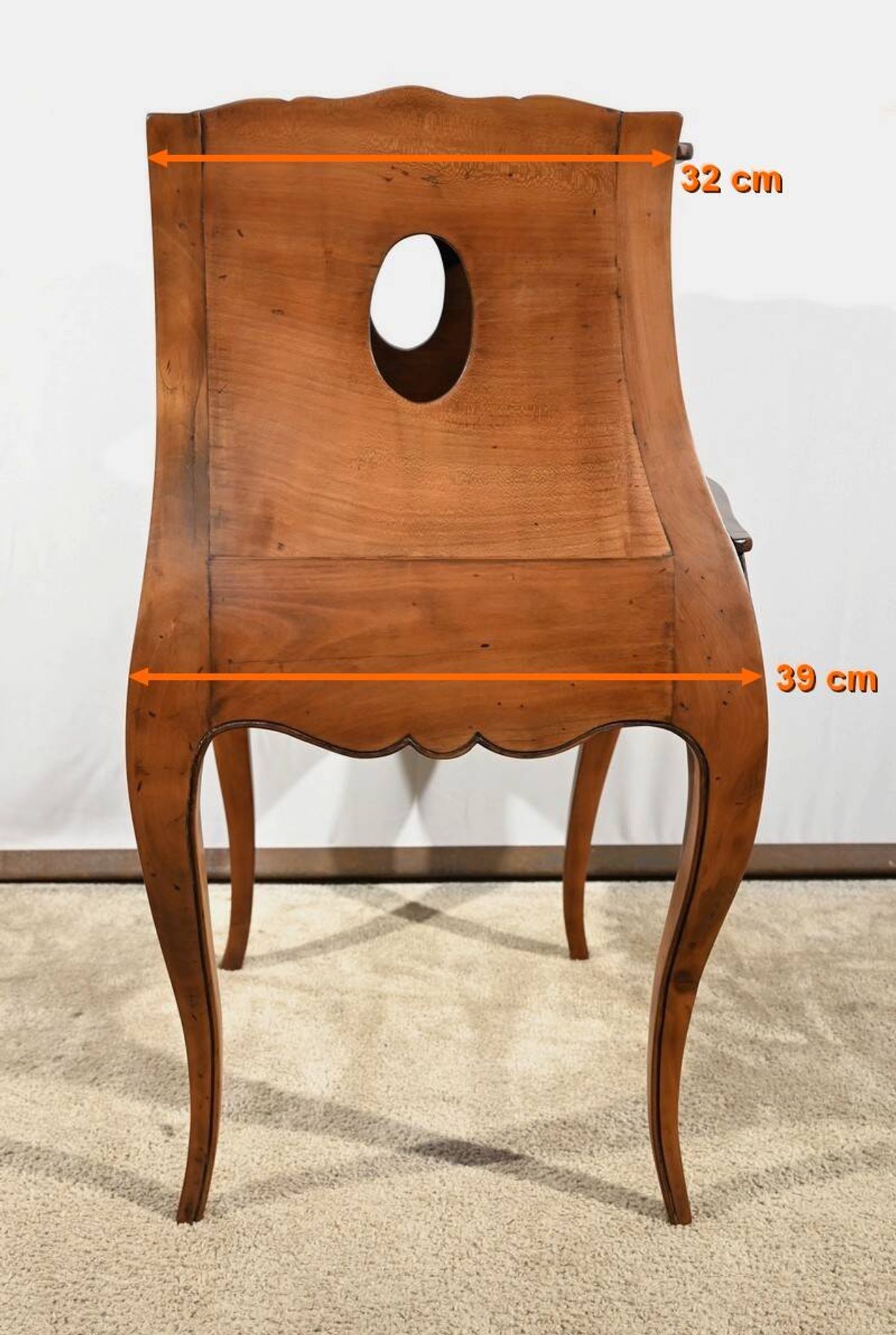 Red Cherry Snack Table, Louis XV style – 1st Part 20th