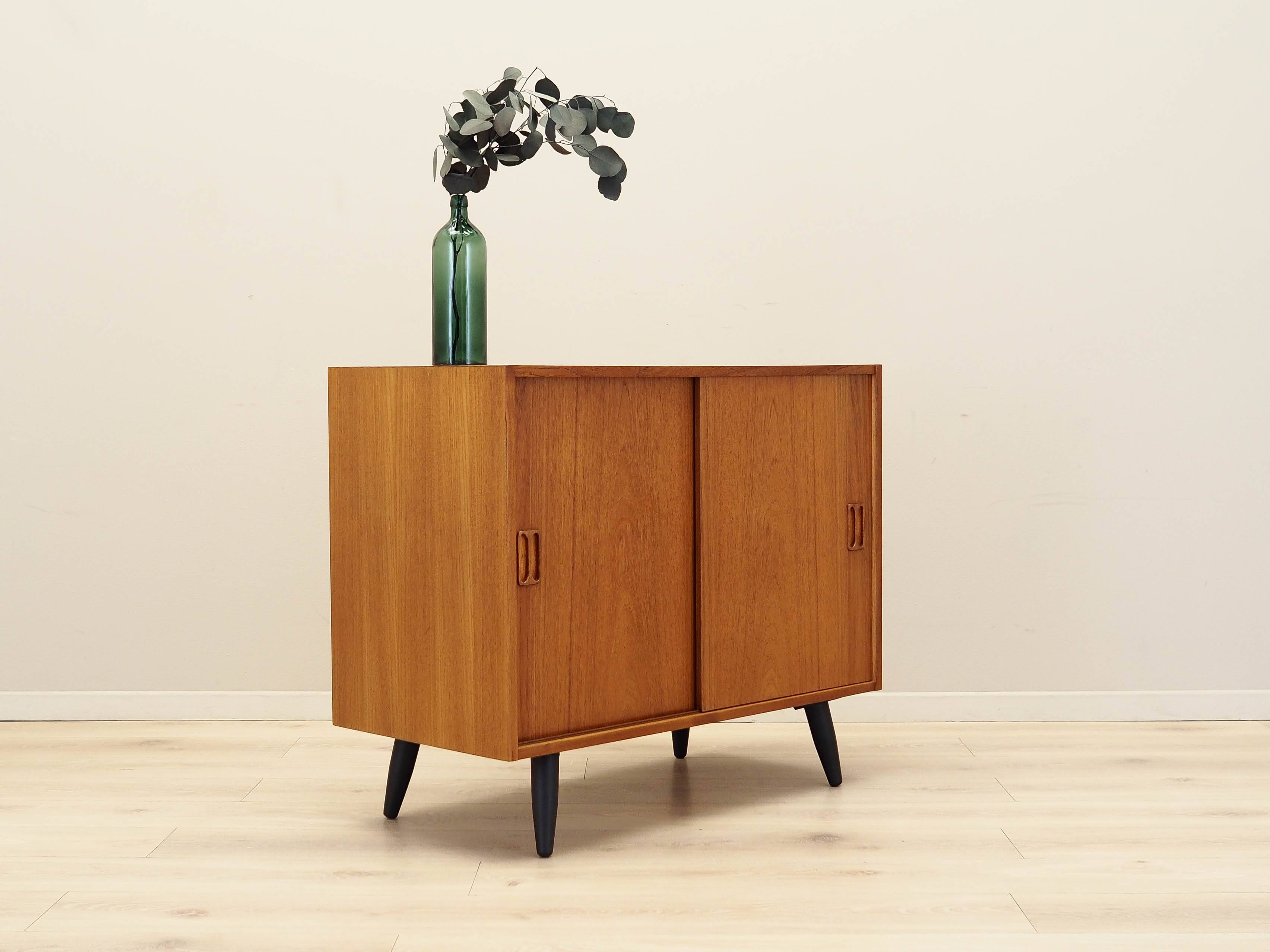 Teak cabinet, Danish design, 1970s, production: Denmark