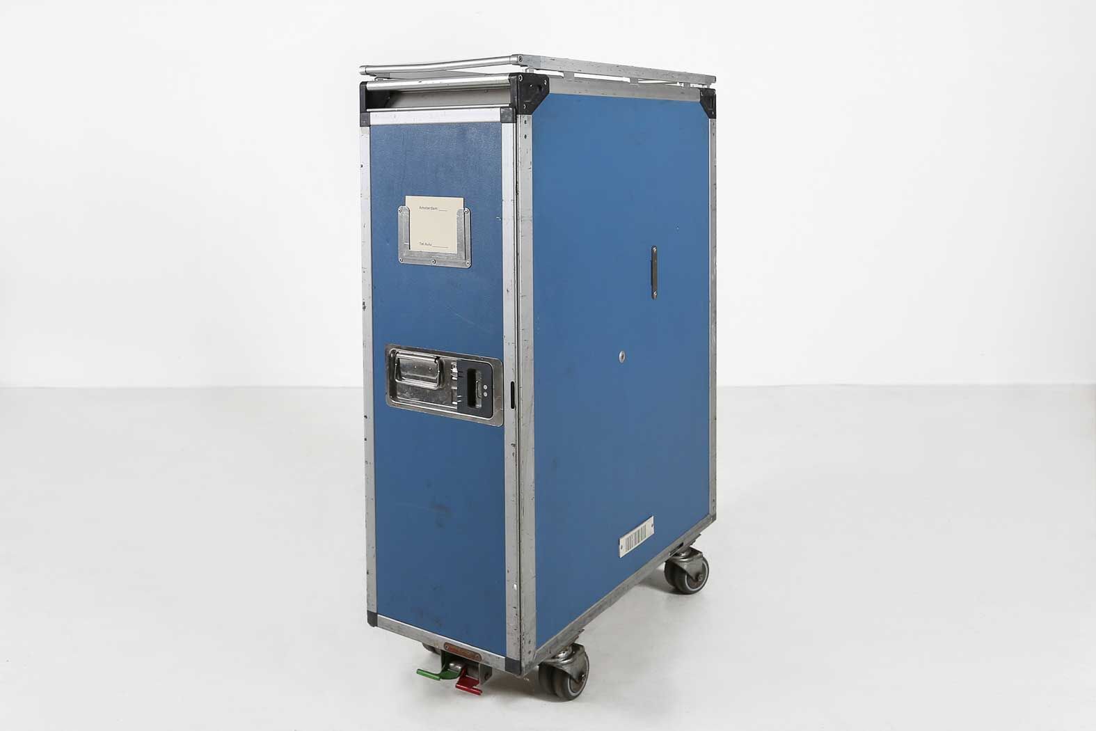 Chariot d’avion industial bleu Ca.1980