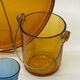 Service à apéritif vintage en verre de couleurs, Duralex-Vereco