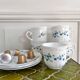 Lot 5 large vintage Arcopal myosotis Veronica tea and coffee cups