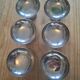 Set of 6 stainless steel ice cream bowls 18-10
