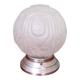 Art Deco ceiling light in frosted pressed glass, 1930