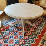 Round table central base Gustavian style