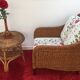 Rattan armchair