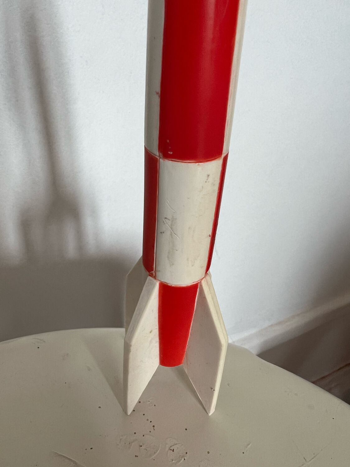 Vintage tintin rocket