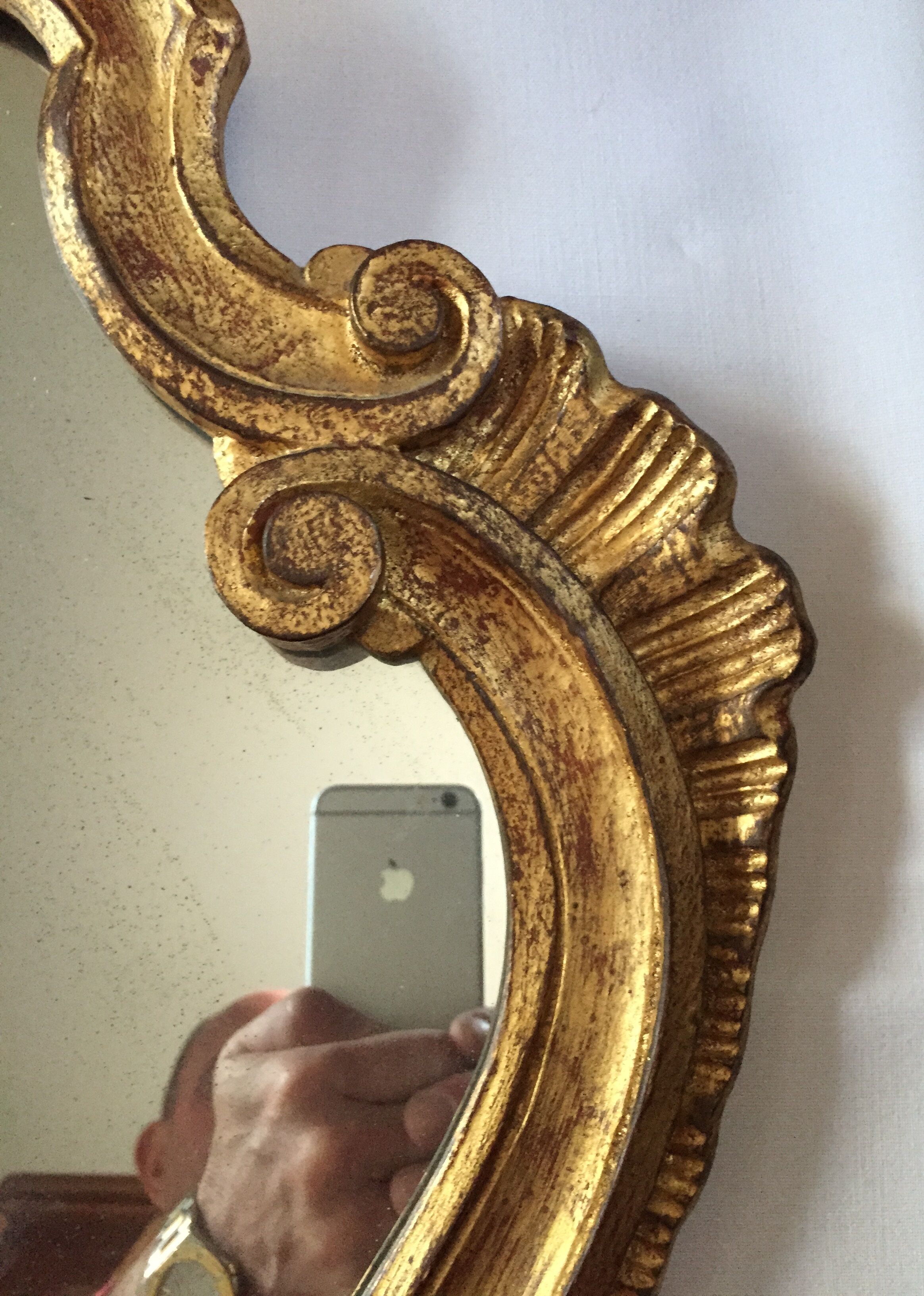 Miroir baroque 72 x 45cm
