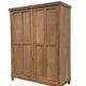 Armoire parisienne art déco 1930 penderie démontable bois brut