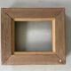 Thick old golden frame 26x23cm