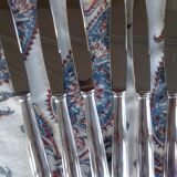 24 Dixi silver metal knives