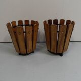 Vintage wooden plant boxes 1950's
