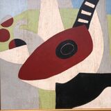 Painting on panel