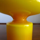 Yellow "Carnaby" Range Glass Vase by Per Lütken for Holmegaard, 1960s