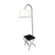 Lampadaire avec tablette et porte journaux, 1950