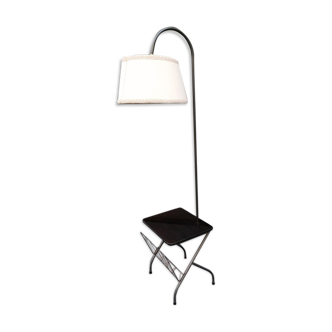 Lamppost with tablet and newspaper holder, 1950