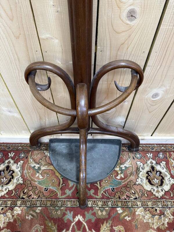 Portemanteau - Perroquet Thonet en bois courbé