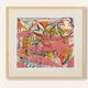 Garden, color lithograph