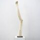 Abstract sculpture, painted wood and steel, American school, c.1960