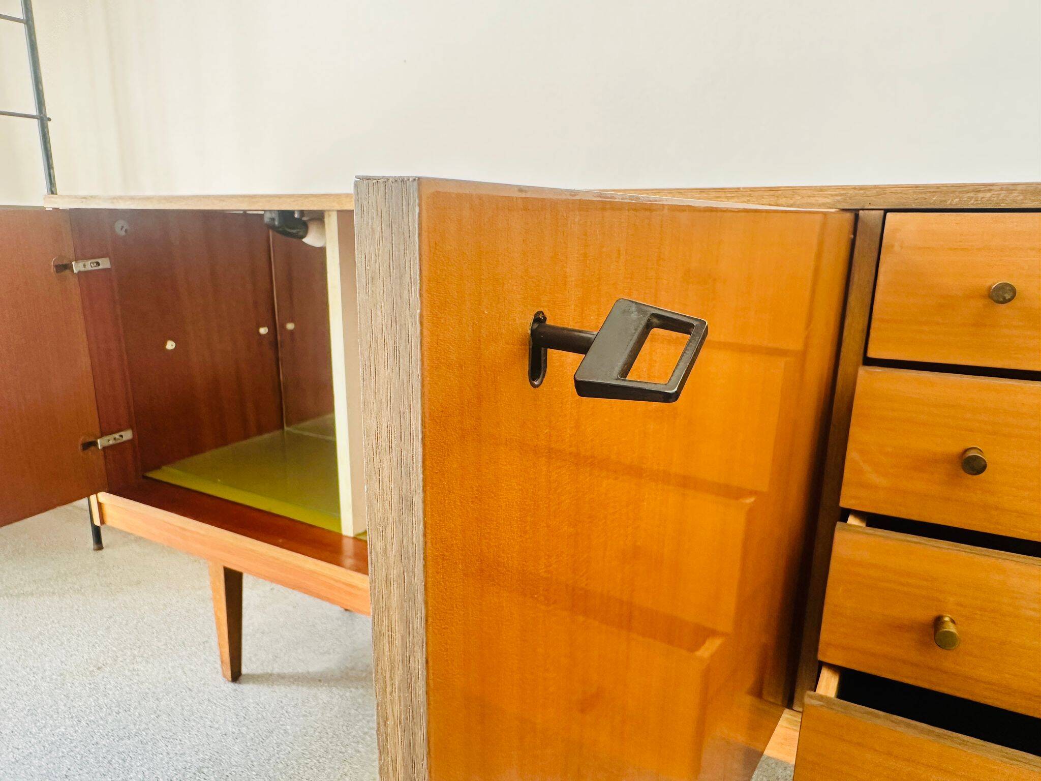 Large Mid-Century Sideboard 'Soziales Wohnen' 1960