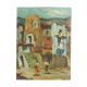 Ancient oil on canvas by S.Ribera. Spanish painting. 81X60 cm. Year 60 70