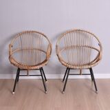 Pair of armchairs, 1960s