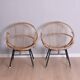 Paire de fauteuils, années 1960