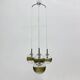 Mid-century design Murano glass cascade hanging lamp, 1970s, Italy