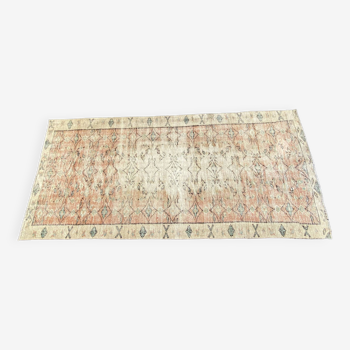 Tapis de coureur rustique 3x7 tapis de coureur -tapis turc runner -tapis de coureur marocain -tapis de cuisine moon.133