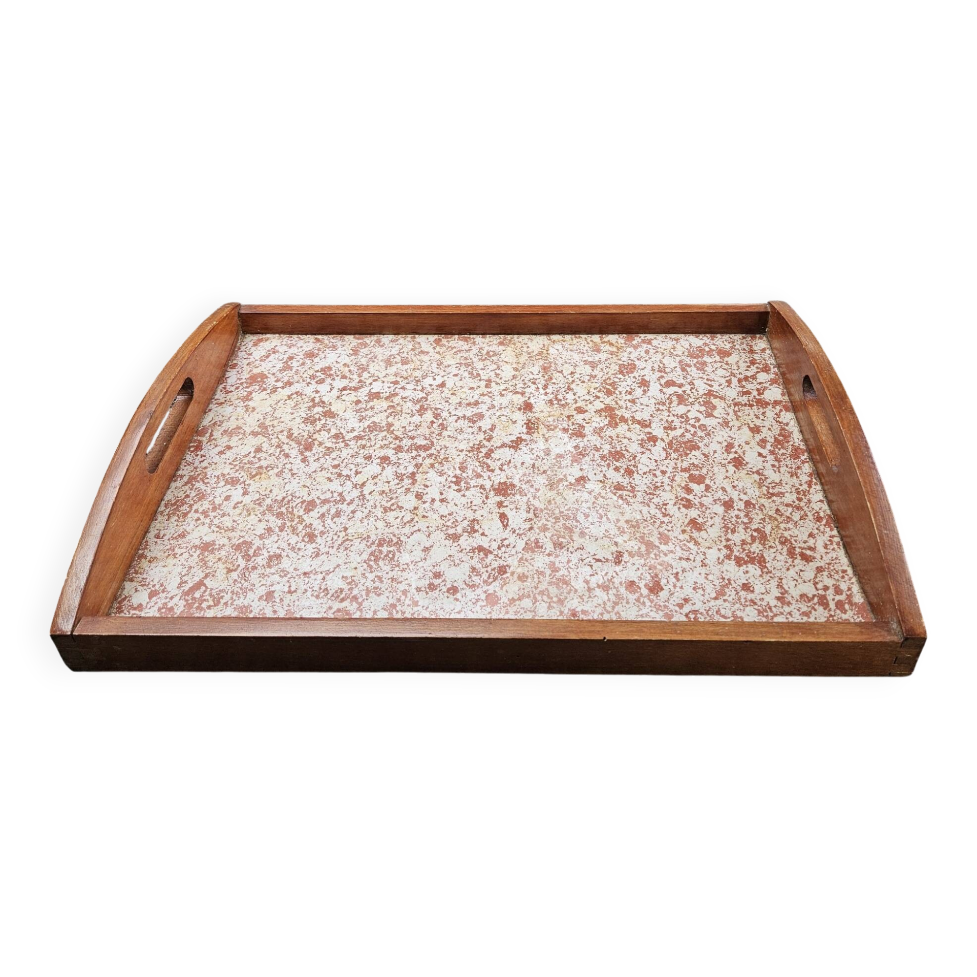 Large solid wood serving platter