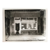 Original photo, 90s. architecture couple graphics
