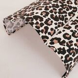 Leopard fabric applique