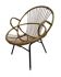 Rattan chair by Dirk van Sliedregt Rohe Noordwolde 1960 in the Netherlands