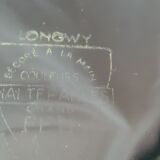 Plat à tarte Longwy 1970