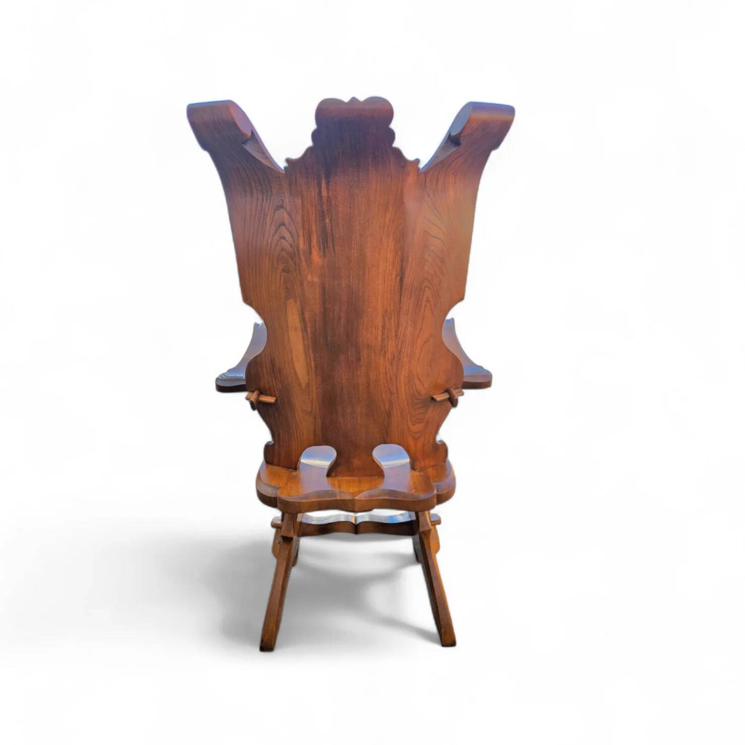 Oirschot oak chair / Heer Stoel / Gentleman Chair / Claw chair / 1960s