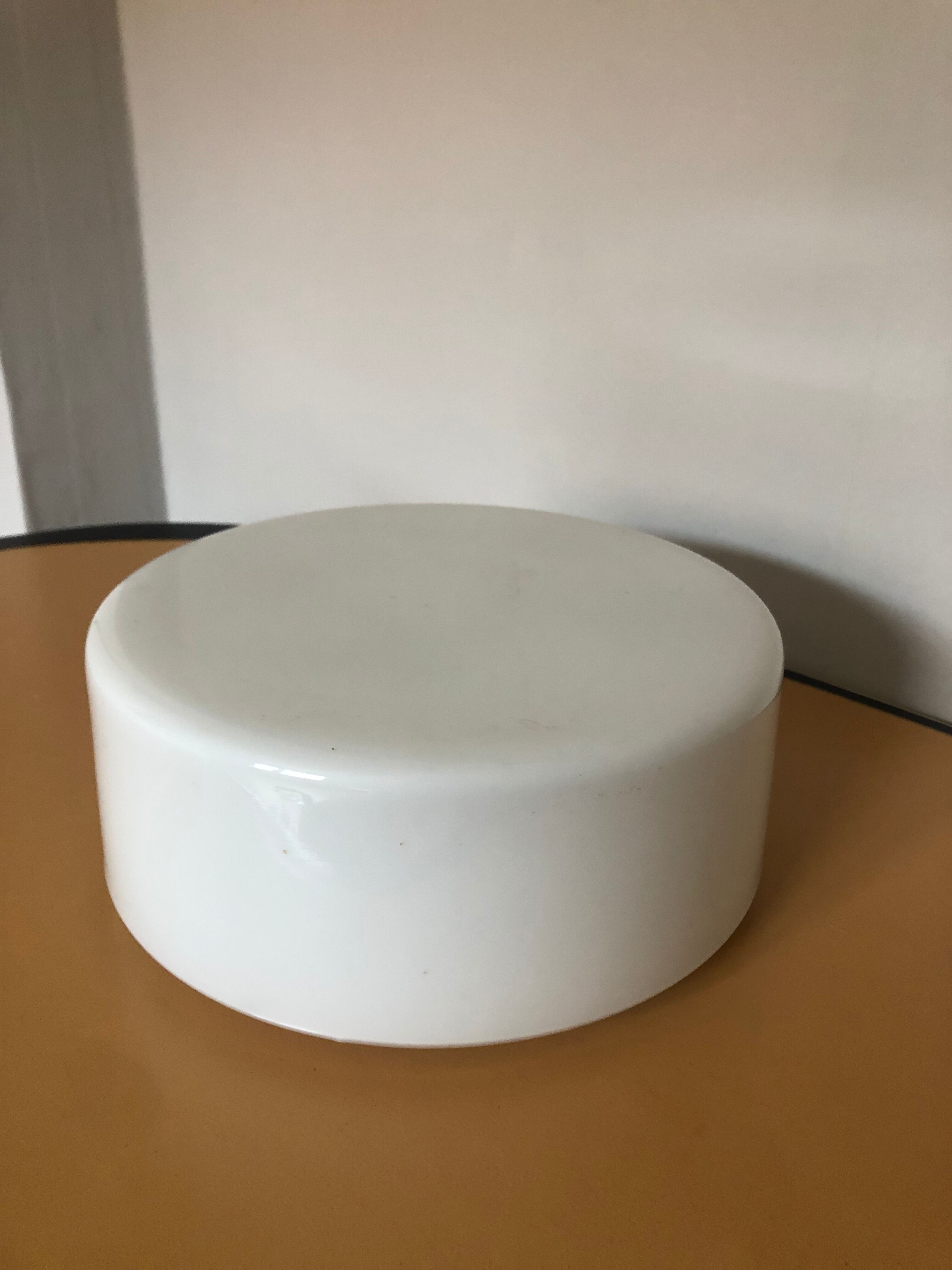 Vintage opaline wall lamp diameter 24.5 cm