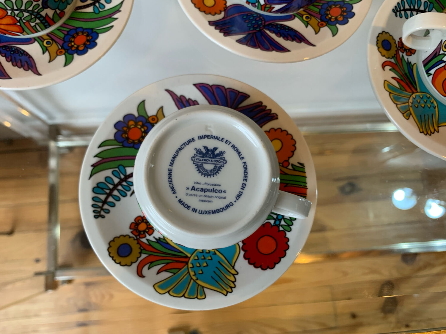 Acapulco series coffee cups